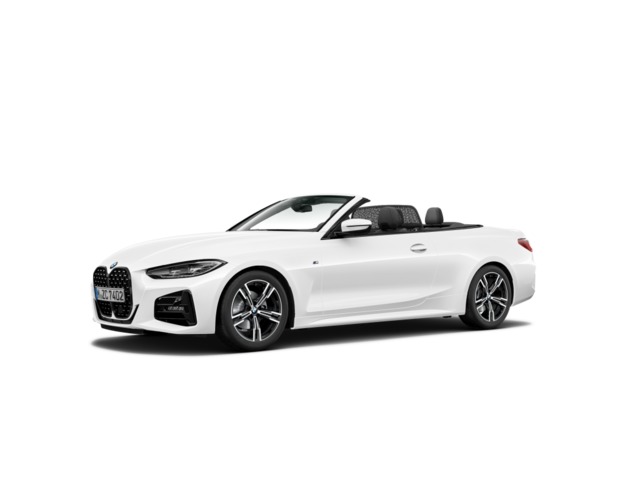 BMW Serie 4 420i Cabrio color Blanco. Año 2024. 135KW(184CV). Gasolina. En concesionario Vehinter Getafe de Madrid