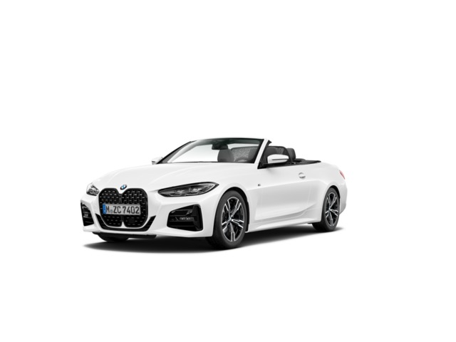 BMW Serie 4 420i Cabrio color Blanco. Año 2024. 135KW(184CV). Gasolina. En concesionario Vehinter Getafe de Madrid