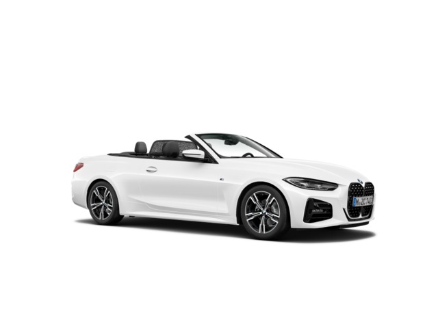 BMW Serie 4 420i Cabrio color Blanco. Año 2024. 135KW(184CV). Gasolina. En concesionario Vehinter Getafe de Madrid