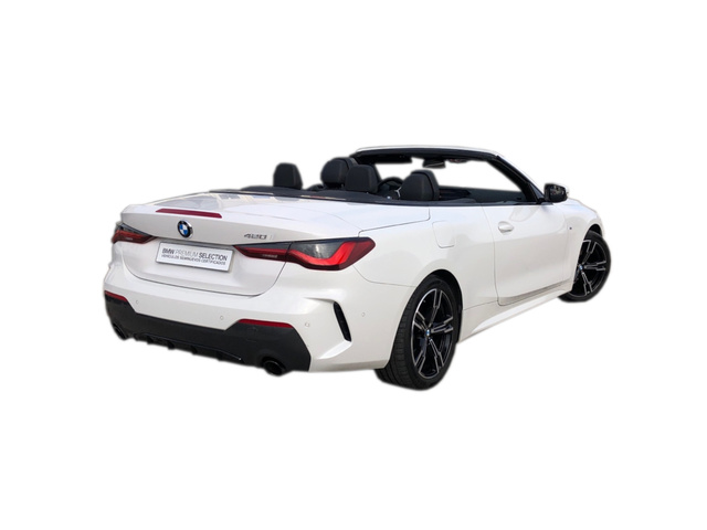 BMW Serie 4 420i Cabrio color Blanco. Año 2024. 135KW(184CV). Gasolina. En concesionario Momentum S.A. de Madrid