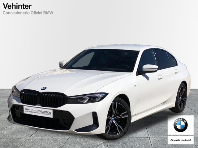 BMW Serie 3 318d color Blanco. Año 2024. 110KW(150CV). Diésel. En concesionario Vehinter Getafe de Madrid