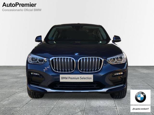 BMW X4 xDrive20d color Azul. Año 2021. 140KW(190CV). Diésel. En concesionario Auto Premier, S.A. - MADRID de Madrid