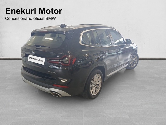 BMW X3 sDrive18d color Negro. Año 2022. 110KW(150CV). Diésel. En concesionario Enekuri Motor de Vizcaya