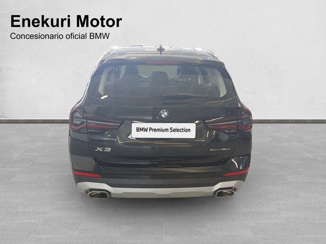 BMW X3 sDrive18d color Negro. Año 2022. 110KW(150CV). Diésel. En concesionario Enekuri Motor de Vizcaya