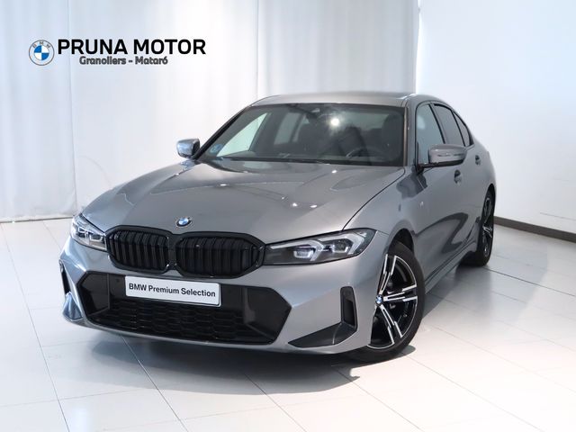 BMW Serie 3 318d color Gris. Año 2024. 110KW(150CV). Diésel. En concesionario Pruna Motor de Barcelona