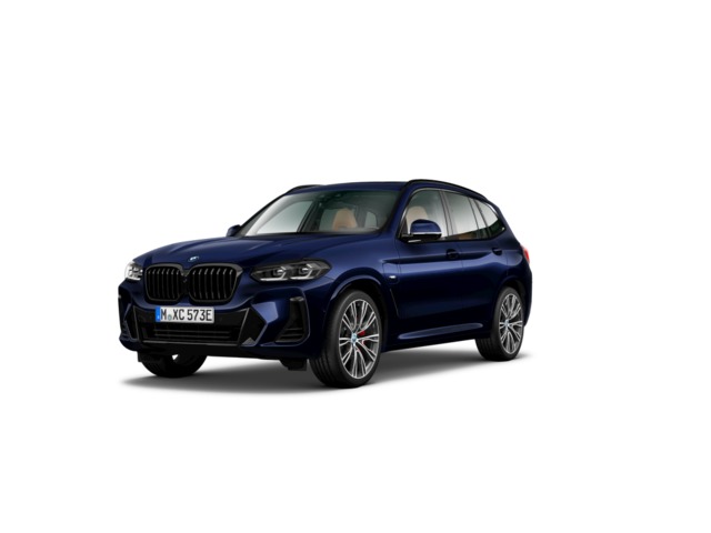 BMW X3 xDrive30e color Azul. Año 2022. 215KW(292CV). Híbrido Electro/Gasolina. En concesionario TACO de Sta. C. Tenerife