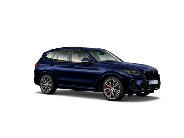 BMW X3 xDrive30e color Azul. Año 2022. 215KW(292CV). Híbrido Electro/Gasolina. En concesionario TACO de Sta. C. Tenerife