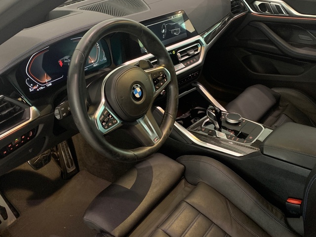 BMW Serie 4 420d Gran Coupe color Rojo. Año 2021. 140KW(190CV). Diésel. En concesionario Celtamotor Lalín de Pontevedra