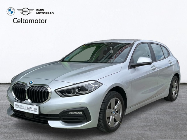 BMW Serie 1 116d color Gris Plata. Año 2020. 85KW(116CV). Diésel. En concesionario Celtamotor Vigo de Pontevedra