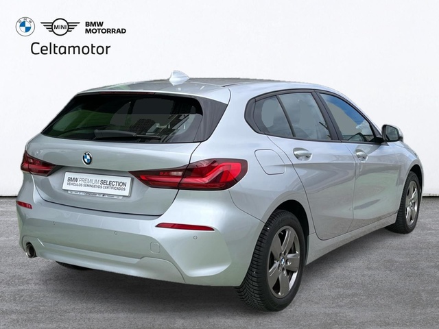 BMW Serie 1 116d color Gris Plata. Año 2020. 85KW(116CV). Diésel. En concesionario Celtamotor Vigo de Pontevedra