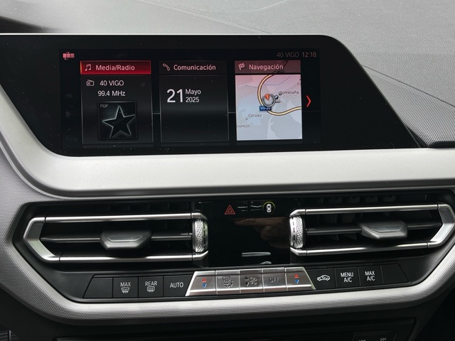 BMW Serie 1 116d color Gris Plata. Año 2020. 85KW(116CV). Diésel. En concesionario Celtamotor Vigo de Pontevedra