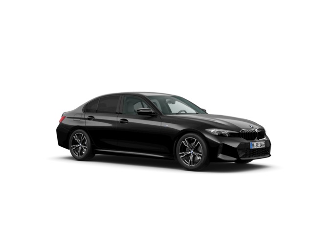 BMW Serie 3 320d color Negro. Año 2024. 140KW(190CV). Diésel. En concesionario Carteya Motor | Campo de Gibraltar de Cádiz