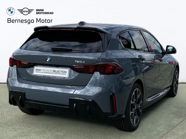 BMW Serie 1 120d color Gris. Año 2025. 120KW(163CV). Diésel. En concesionario Bernesga Motor León (Bmw y Mini) de León