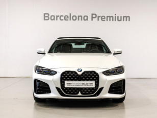 Fotos de BMW Serie 4 M440d Cabrio color Blanco. Año 2024. 250KW(340CV). Diésel. En concesionario Barcelona Premium -- GRAN VIA de Barcelona