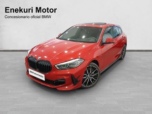 Fotos de BMW Serie 1 120d color Rojo. Año 2023. 140KW(190CV). Diésel. En concesionario Enekuri Motor de Vizcaya