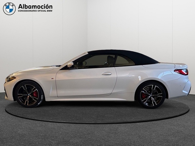 BMW Serie 4 420i Cabrio color Blanco. Año 2024. 135KW(184CV). Gasolina. En concesionario Albamocion S.L. ALBACETE de Albacete