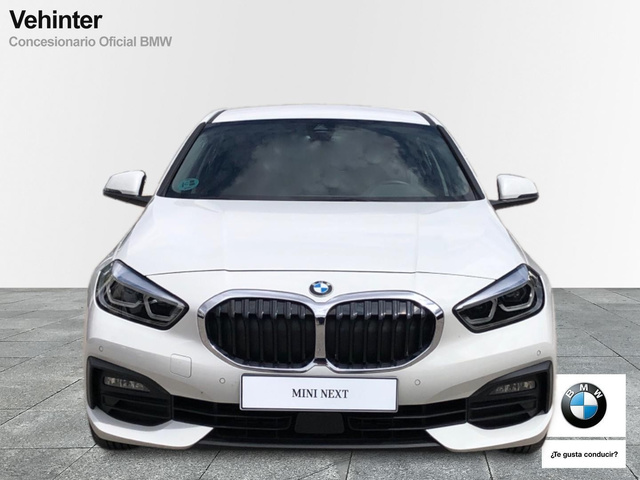 BMW Serie 1 118d color Blanco. Año 2024. 110KW(150CV). Diésel. En concesionario Vehinter Getafe de Madrid