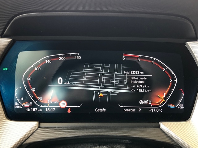 BMW Serie 1 118d color Blanco. Año 2024. 110KW(150CV). Diésel. En concesionario Vehinter Getafe de Madrid