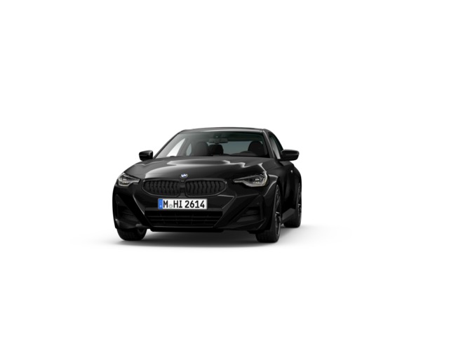 BMW Serie 2 220i Coupe color Negro. Año 2022. 135KW(184CV). Gasolina. En concesionario DIGITAL Automoviles Fersan, S.A. de Alicante