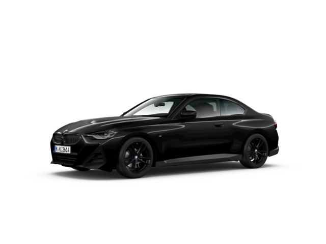 BMW Serie 2 220i Coupe color Negro. Año 2022. 135KW(184CV). Gasolina. En concesionario DIGITAL Automoviles Fersan, S.A. de Alicante