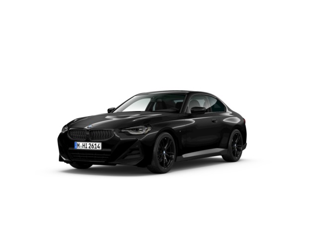 BMW Serie 2 220i Coupe color Negro. Año 2022. 135KW(184CV). Gasolina. En concesionario DIGITAL Automoviles Fersan, S.A. de Alicante