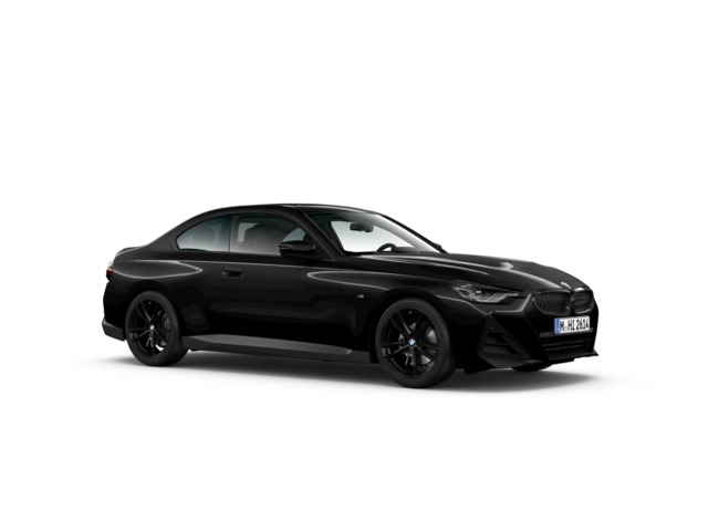 BMW Serie 2 220i Coupe color Negro. Año 2022. 135KW(184CV). Gasolina. En concesionario DIGITAL Automoviles Fersan, S.A. de Alicante