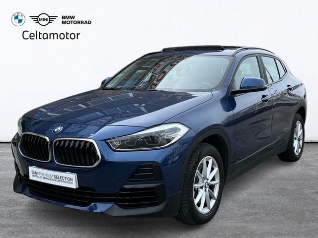 BMW X2 sDrive20i color Azul. Año 2021. 141KW(192CV). Gasolina. En concesionario Celtamotor Vigo de Pontevedra
