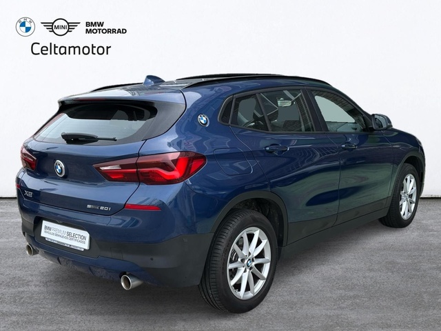 BMW X2 sDrive20i color Azul. Año 2021. 141KW(192CV). Gasolina. En concesionario Celtamotor Vigo de Pontevedra