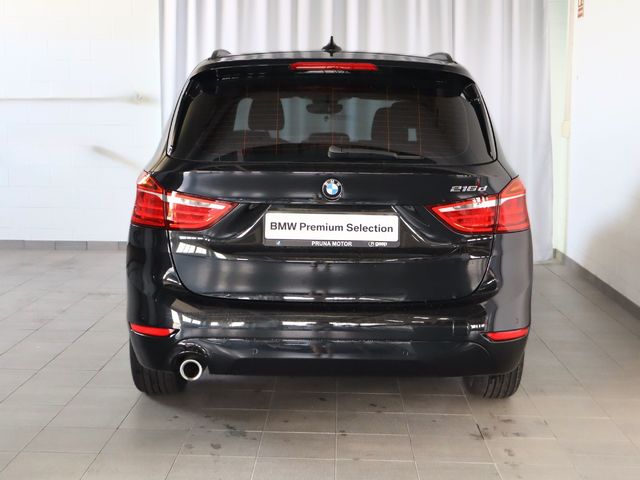 BMW Serie 2 216d Gran Tourer color Negro. Año 2020. 85KW(116CV). Diésel. En concesionario Pruna Motor de Barcelona