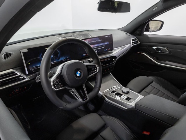 BMW Serie 3 320d Touring color Negro. Año 2025. 140KW(190CV). Diésel. En concesionario Oliva Motor Girona de Girona