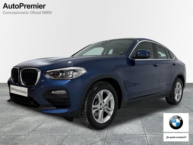 BMW X4 xDrive30d color Azul. Año 2019. 195KW(265CV). Diésel. En concesionario Auto Premier, S.A. - MADRID de Madrid