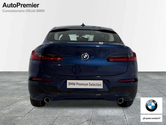 BMW X4 xDrive30d color Azul. Año 2019. 195KW(265CV). Diésel. En concesionario Auto Premier, S.A. - MADRID de Madrid
