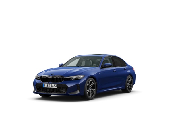 BMW Serie 3 318d color Azul. Año 2024. 110KW(150CV). Diésel. En concesionario Barcelona Premium -- GRAN VIA de Barcelona