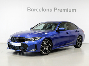 Fotos de BMW Serie 3 318d color Azul. Año 2024. 110KW(150CV). Diésel. En concesionario Barcelona Premium -- GRAN VIA de Barcelona