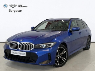 Fotos de BMW Serie 3 320d Touring color Azul. Año 2024. 140KW(190CV). Diésel. En concesionario Burgocar (Bmw y Mini) de Burgos