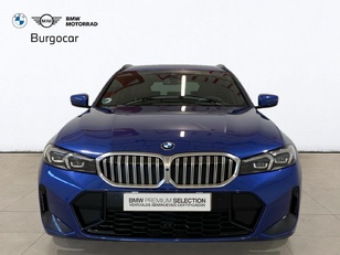 Fotos de BMW Serie 3 320d Touring color Azul. Año 2024. 140KW(190CV). Diésel. En concesionario Burgocar (Bmw y Mini) de Burgos