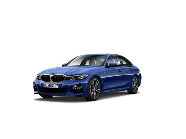 BMW Serie 3 320d color Azul. Año 2021. 140KW(190CV). Diésel. En concesionario Momentum S.A. de Madrid
