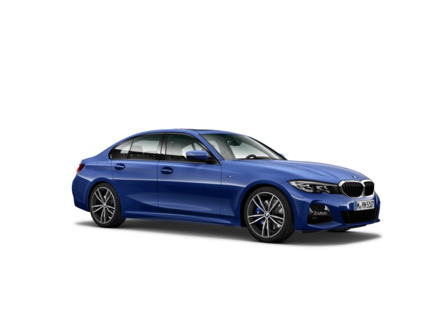 BMW Serie 3 320d color Azul. Año 2021. 140KW(190CV). Diésel. En concesionario Momentum S.A. de Madrid