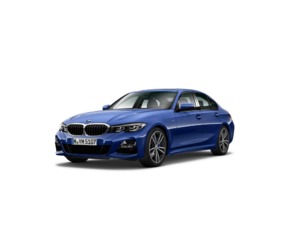 Fotos de BMW Serie 3 320d color Azul. Año 2021. 140KW(190CV). Diésel. En concesionario Momentum S.A. de Madrid