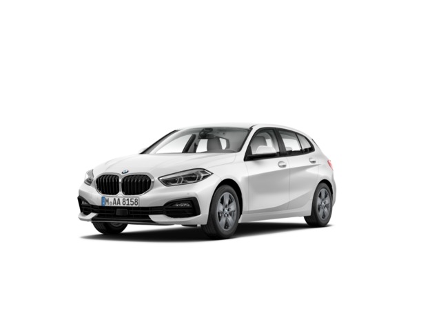 BMW Serie 1 116d color Blanco. Año 2019. 85KW(116CV). Diésel. En concesionario Vehinter Alcorcón de Madrid