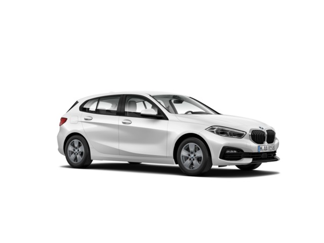 BMW Serie 1 116d color Blanco. Año 2019. 85KW(116CV). Diésel. En concesionario Vehinter Alcorcón de Madrid