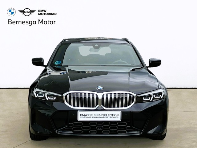BMW Serie 3 318d Touring color Negro. Año 2024. 110KW(150CV). Diésel. En concesionario Bernesga Motor León (Bmw y Mini) de León