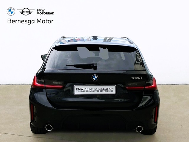 BMW Serie 3 318d Touring color Negro. Año 2024. 110KW(150CV). Diésel. En concesionario Bernesga Motor León (Bmw y Mini) de León