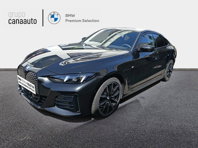 BMW i4 eDrive40 color Negro. Año 2025. 250KW(340CV). Eléctrico. En concesionario DEMO de Sta. C. Tenerife