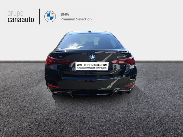 BMW i4 eDrive40 color Negro. Año 2025. 250KW(340CV). Eléctrico. En concesionario DEMO de Sta. C. Tenerife