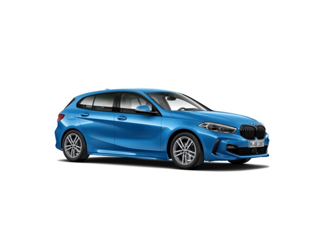 BMW Serie 1 118i color Azul. Año 2023. 103KW(140CV). Gasolina. En concesionario BYmyCAR Madrid - Alcalá de Madrid