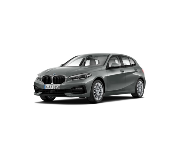 BMW Serie 1 118d color Gris. Año 2022. 110KW(150CV). Diésel. En concesionario BYmyCAR Madrid - Alcalá de Madrid