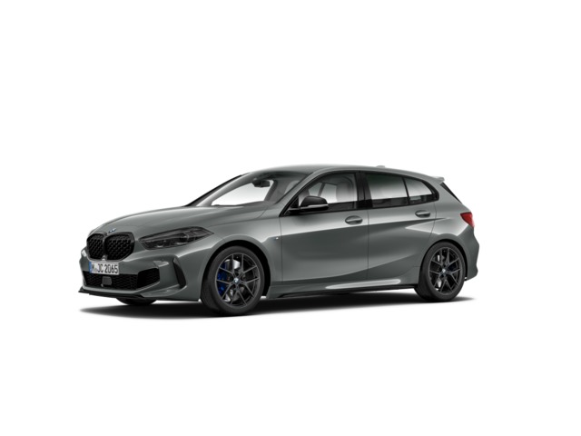 BMW Serie 1 M135i color Gris. Año 2024. 225KW(306CV). Gasolina. En concesionario Caetano Cuzco, Alcalá de Madrid
