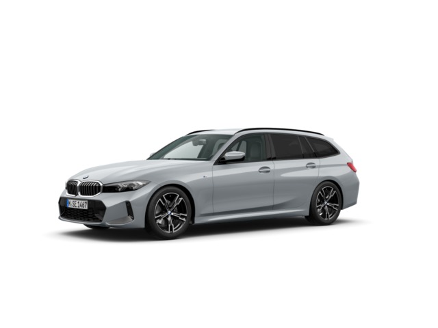 BMW Serie 3 318d Touring color Gris. Año 2024. 110KW(150CV). Diésel. En concesionario Auto Premier, S.A. - MADRID de Madrid