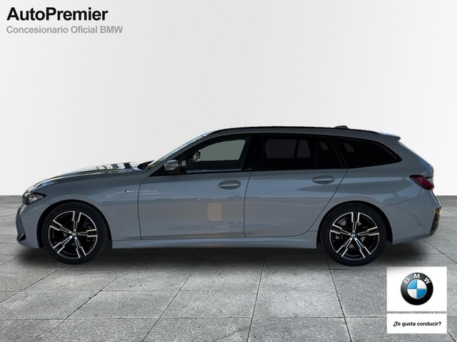 BMW Serie 3 318d Touring color Gris. Año 2024. 110KW(150CV). Diésel. En concesionario Auto Premier, S.A. - MADRID de Madrid